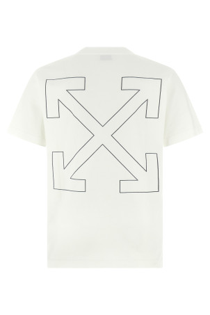 'Outline Arrow Slim' T-shirt White 'Outline Arrow Slim' T-shirt White
