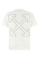 Футболка «Outline Arrow Slim» белого цвета OMAA027F25JER00901100110