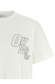 Футболка «Outline Arrow Slim» белого цвета OMAA027F25JER00901100110