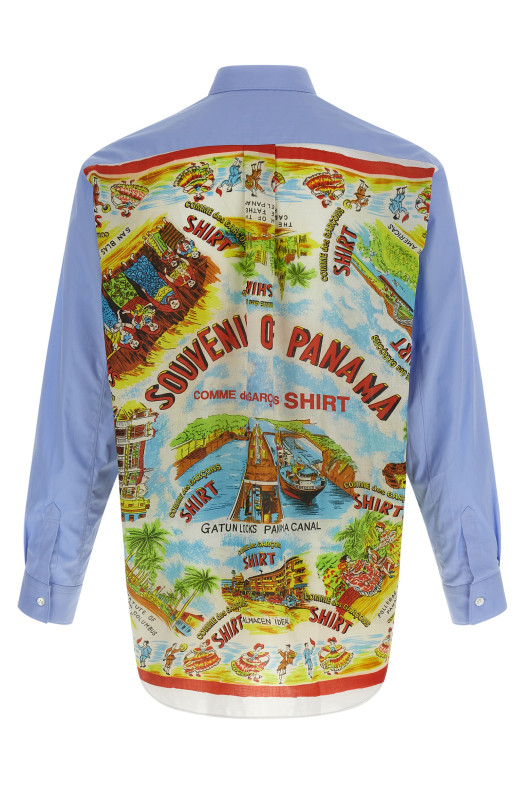 Рубашка с принтом Разноцветная COMME DES GARCONS SHIRT FPB061W251