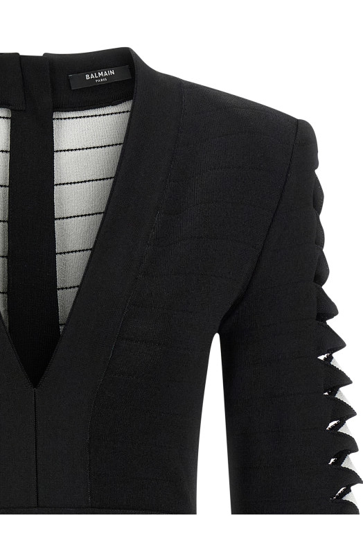 Cut-out dress Black Cut-out dress Black