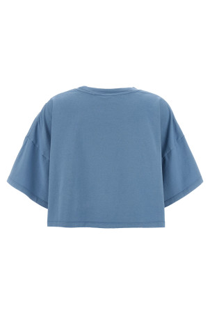 Футболка с логотипом BLUE CHLOÉ CH25AJH0918340Q Футболка с логотипом BLUE CHLOÉ CH25AJH0918340Q