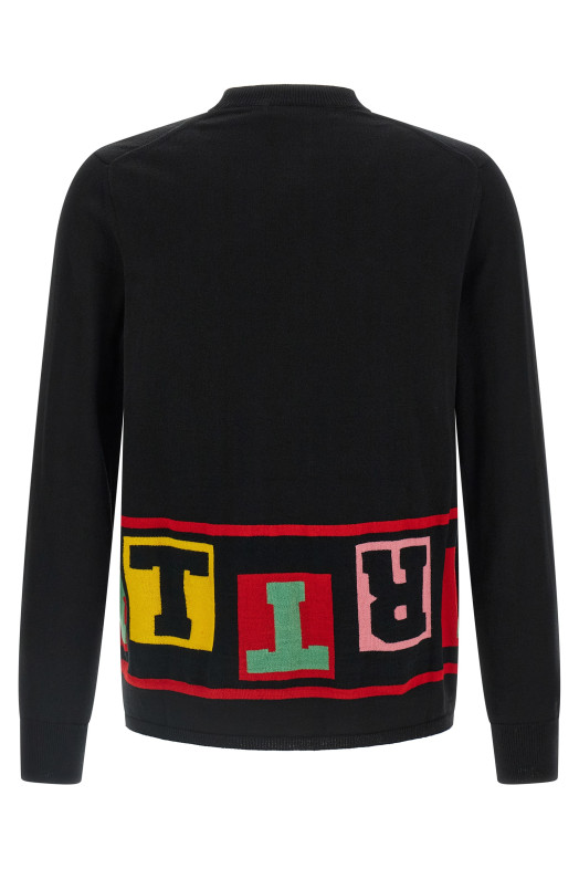 Свитер с интарсией Черный COMME DES GARCONS SHIRT FPN001W251