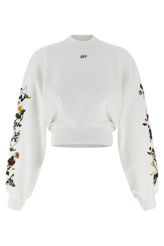 Свитшот «Flowers Arrow» Белый OWBA079F25FLE00101100110