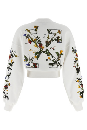 Світшот «Flowers Arrow» Білий OWBA079F25FLE00101100110 Світшот «Flowers Arrow» Білий OWBA079F25FLE00101100110