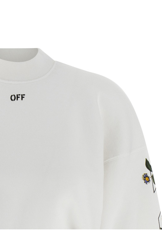 Свитшот «Flowers Arrow» Белый OWBA079F25FLE00101100110