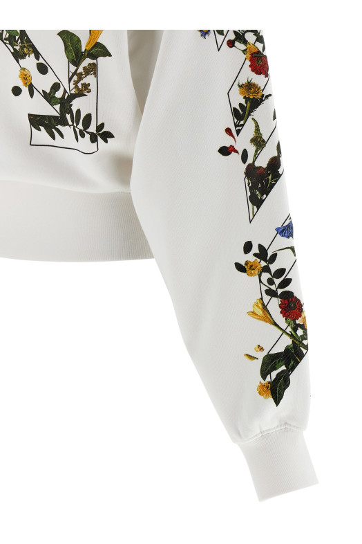 Свитшот «Flowers Arrow» Белый OWBA079F25FLE00101100110