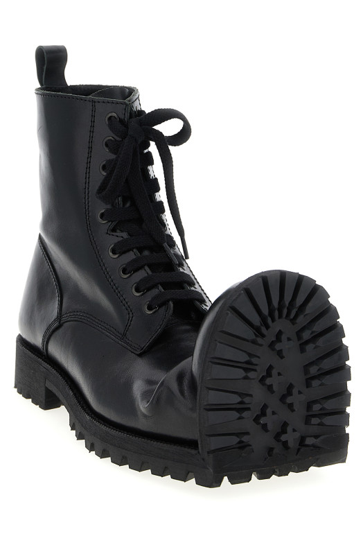 Comme des Garçons x Kids Love Gaite бойові черевики Чорні COMME DES GARÇONS HOMME PLUS PPK1011