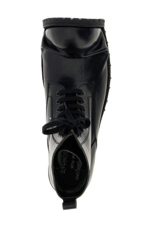 Comme des Garçons x Kids Love Gaite бойові черевики Чорні COMME DES GARÇONS HOMME PLUS PPK1011