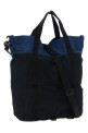 'Nylon Packable Tote' shopping bag Blue 'Nylon Packable Tote' shopping bag Blue