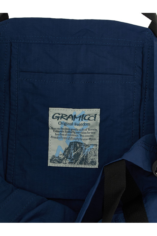 'Nylon Packable Tote' shopping bag Blue 'Nylon Packable Tote' shopping bag Blue