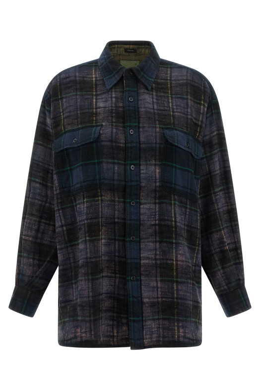 Сорочка «Boyfriend» Багатоколірна R13WR415R606BNAVYPLAIDBLUE Сорочка «Boyfriend» Багатоколірна R13WR415R606BNAVYPLAIDBLUE
