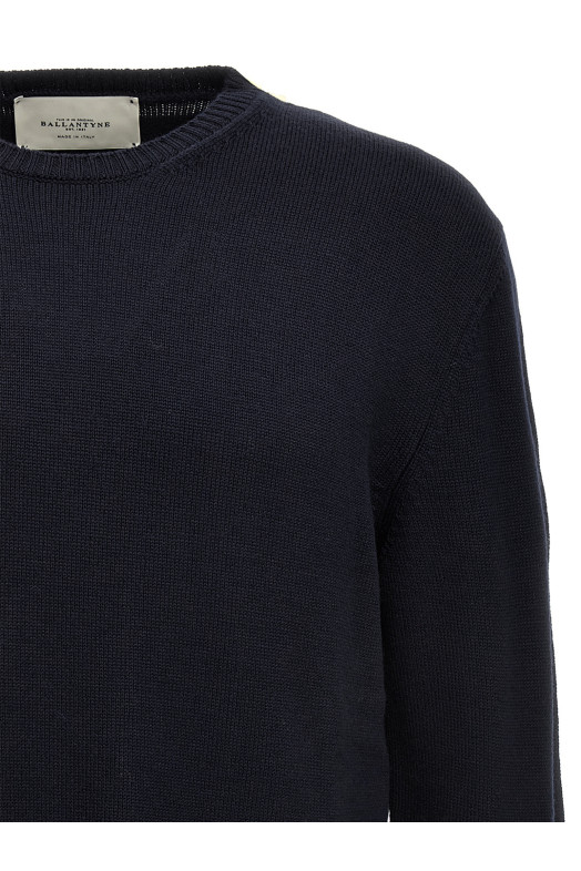 Свитер из мериносовой шерсти Синий BALLANTYNE B2P0007W07113777