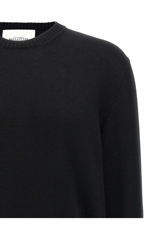 Свитер из мериносовой шерсти Черный BALLANTYNE B2P0007W07115517