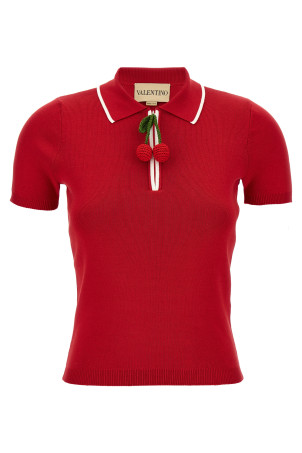 Valentino Garavani «Cherryfic» топ червоний B3KC65F9EQBRT Valentino Garavani «Cherryfic» топ червоний B3KC65F9EQBRT