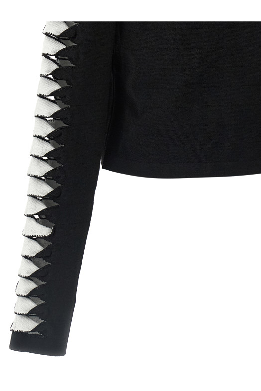 Блейзер з вирізом Чорний BALMAIN FF0KL260KI98EAB Блейзер з вирізом Чорний BALMAIN FF0KL260KI98EAB