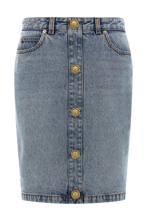 Джинсова спідниця BLUE BALMAIN FF0LC267DF976AW Джинсова спідниця BLUE BALMAIN FF0LC267DF976AW
