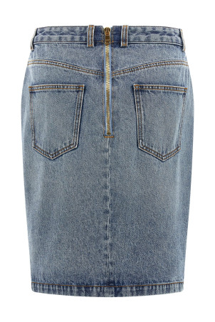 Джинсова спідниця BLUE BALMAIN FF0LC267DF976AW Джинсова спідниця BLUE BALMAIN FF0LC267DF976AW
