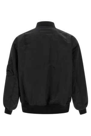 Нейлонова куртка-бомбер Чорна COMME DES GARҪONS HOMME HPJ0031 Нейлонова куртка-бомбер Чорна COMME DES GARҪONS HOMME HPJ0031