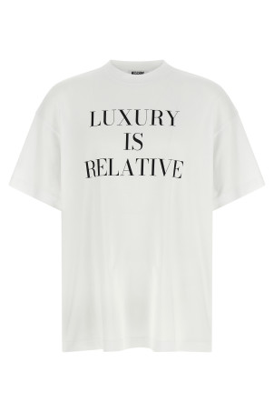 Футболка з принтом Біла MOSCHINO A070154421001