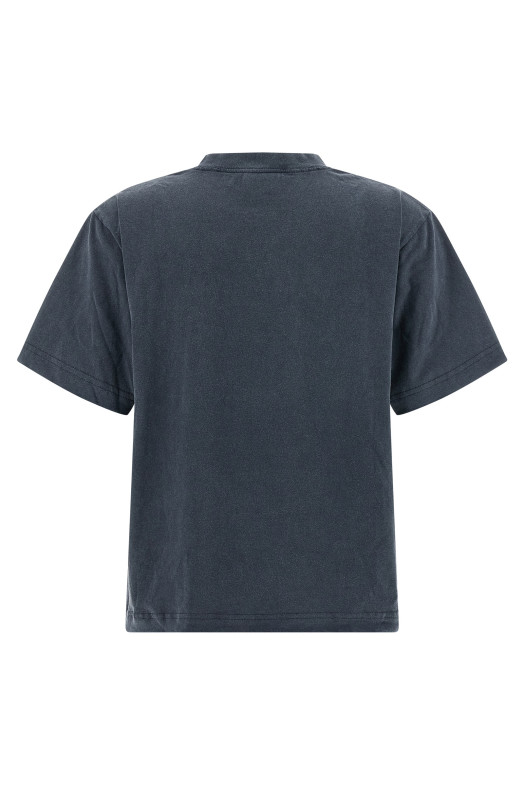 Embroidery t-shirt  Blue Embroidery t-shirt  Blue