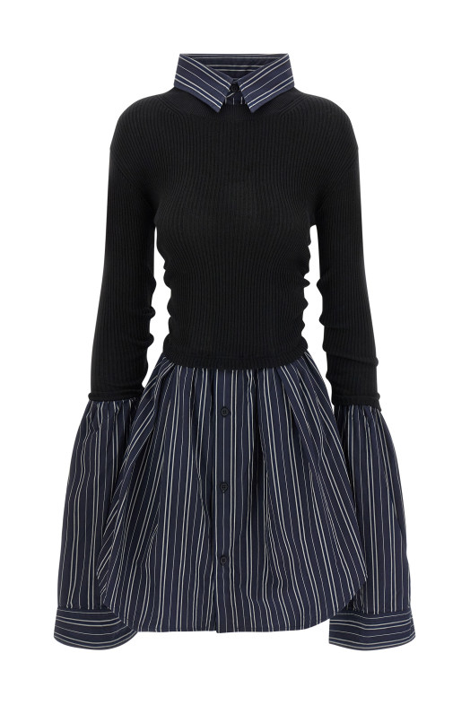 Trompe l'œil shirt sweater Multicolor Trompe l'œil shirt sweater Multicolor