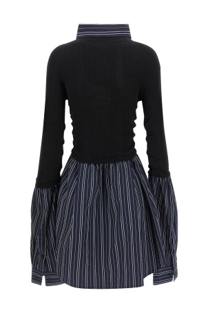 Светр-сорочка Trompe l'œil, різнокольоровий BALENCIAGA 836801T33891000 Светр-сорочка Trompe l'œil, різнокольоровий BALENCIAGA 836801T33891000