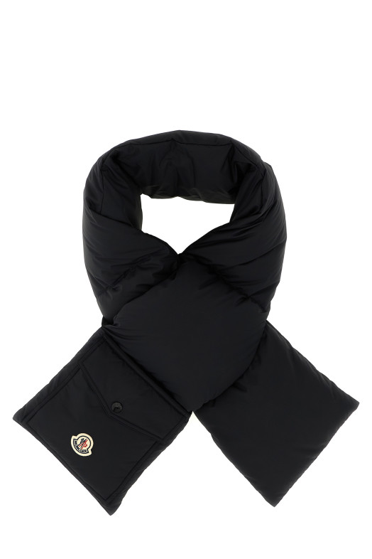 Padded scarf Black