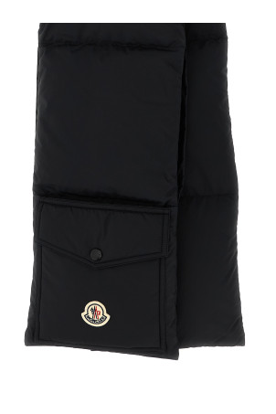 Padded scarf Black