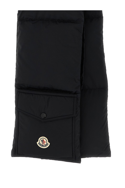Padded scarf Black