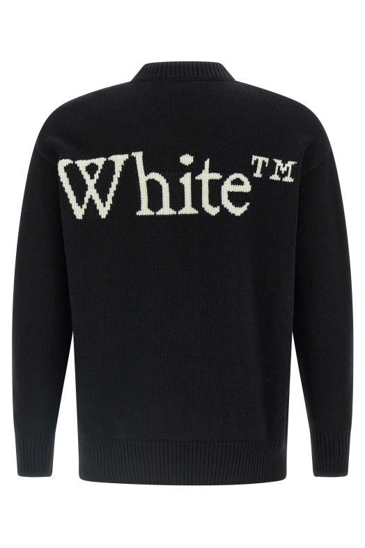 'Bookish Shared Knit' sweater Black-grey