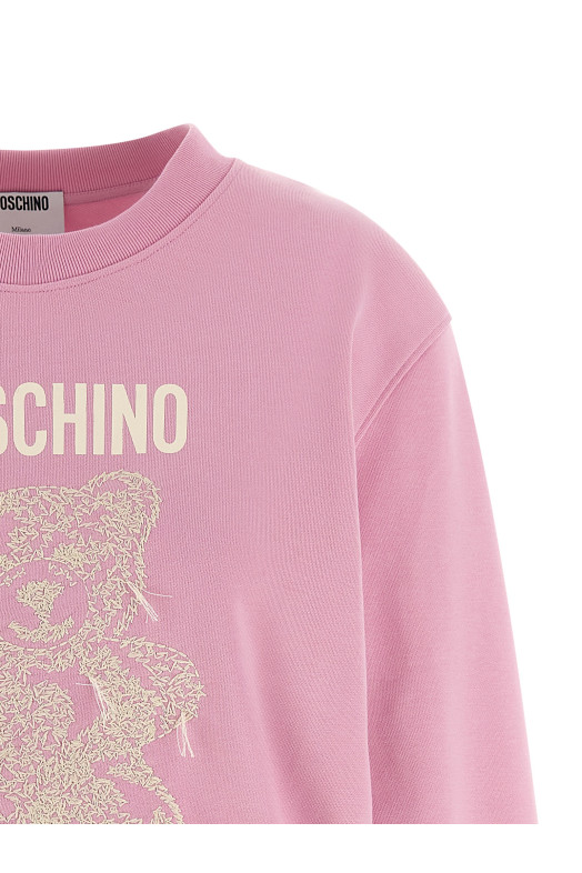 Світшот «Moschino Teddy Bear» Рожевий A170554282240 Світшот «Moschino Teddy Bear» Рожевий A170554282240