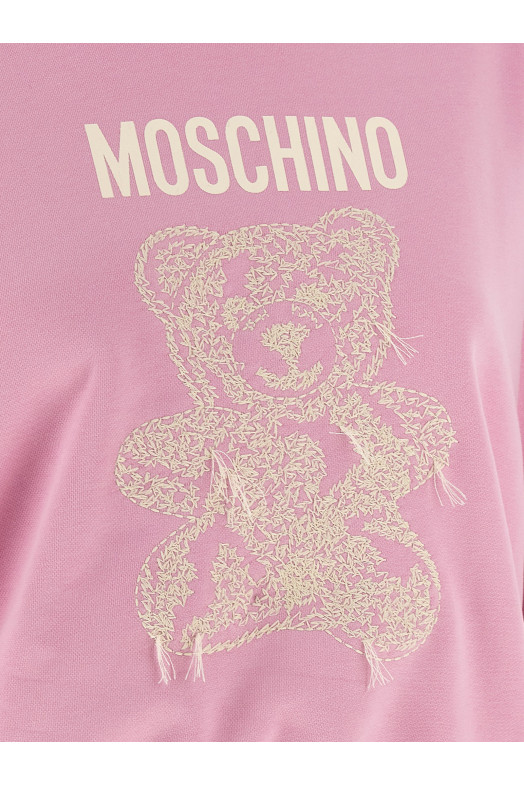 Світшот «Moschino Teddy Bear» Рожевий A170554282240 Світшот «Moschino Teddy Bear» Рожевий A170554282240