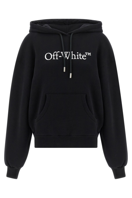 'Big Logo Bookkish' hoodie Black-grey 'Big Logo Bookkish' hoodie Black-grey