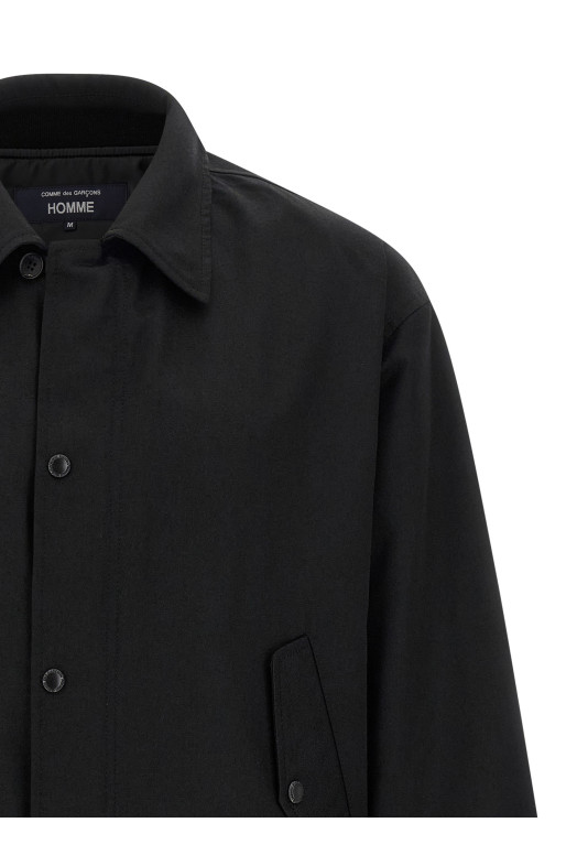 Вовняна сорочка Чорна COMME DES GARҪONS HOMME HPJ0021 Вовняна сорочка Чорна COMME DES GARҪONS HOMME HPJ0021
