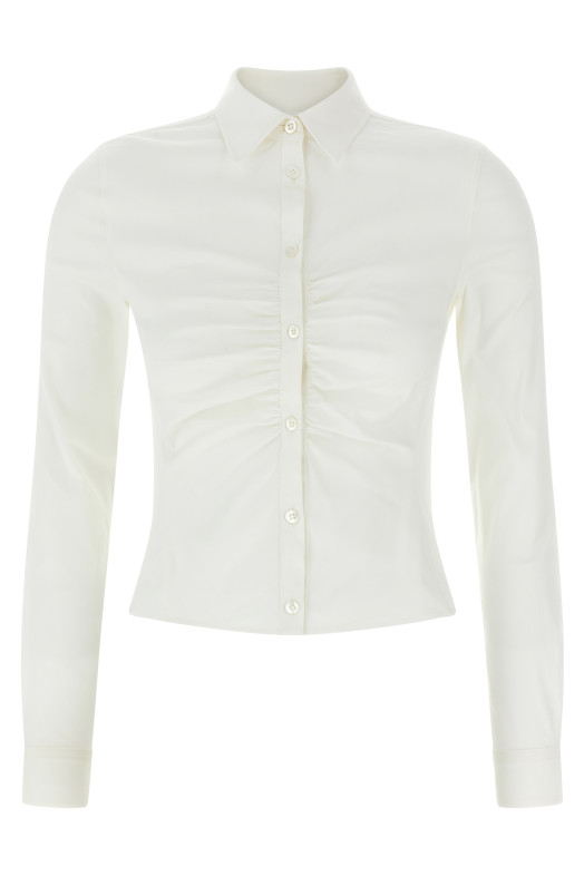 Рубашка для керлинга Белая BALENCIAGA 850785TSM199000 Рубашка для керлинга Белая BALENCIAGA 850785TSM199000