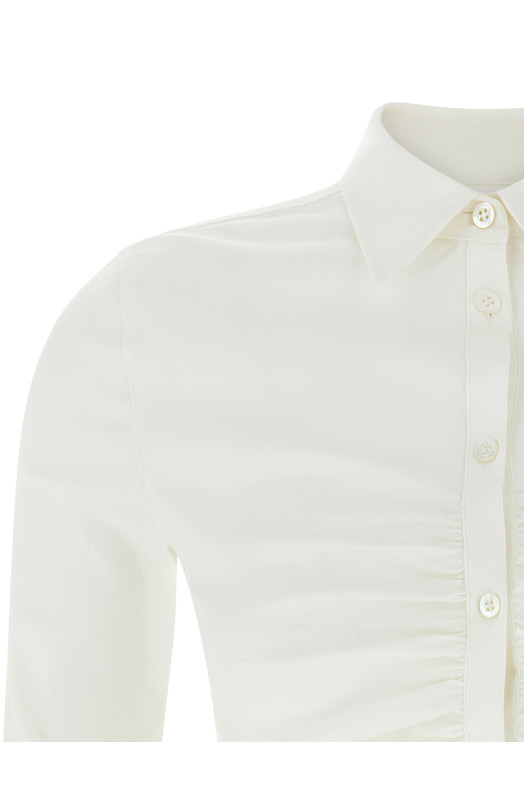 Рубашка для керлинга Белая BALENCIAGA 850785TSM199000 Рубашка для керлинга Белая BALENCIAGA 850785TSM199000