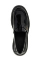 Leather loafers Black