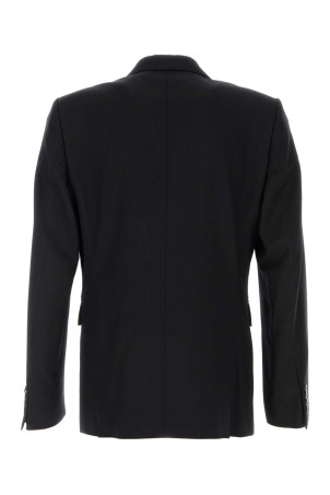 Black wool Blaine blazer DRIES VAN NOTEN (2520204032246)