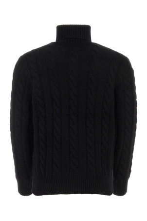 Black wool blend sweater POLO RALPH LAUREN (710917035)