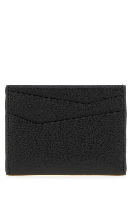 Black leather Puzzle card holder Black LOEWE (C510Q77X12) Black leather Puzzle card holder Black LOEWE (C510Q77X12)