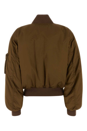 Коричнева куртка-бомбер з поліестеру CHLOE (CH25AVE16113) CHLOÉ