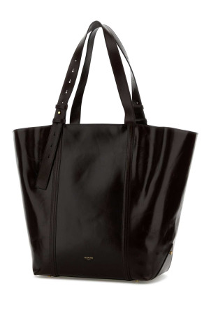 Dark brown leather 24.7 shopping bag GOLDEN GOOSE DELUXE BRAND (GWA00694A000749)
