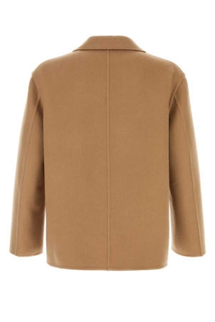 Фланелевая рубашка цвета верблюжьей шерсти JIL SANDER (J22SW0081J35003) Фланелевая рубашка цвета верблюжьей шерсти JIL SANDER (J22SW0081J35003)