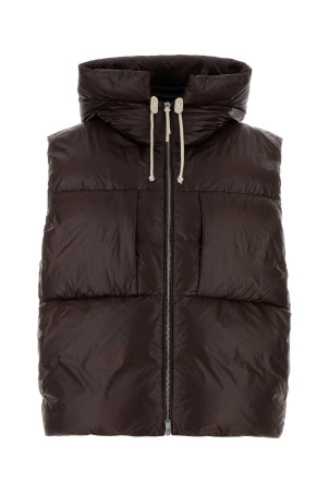 Chocolate nylon down jacket Brown JIL SANDER (J40AF0175J70007) Chocolate nylon down jacket Brown JIL SANDER (J40AF0175J70007)