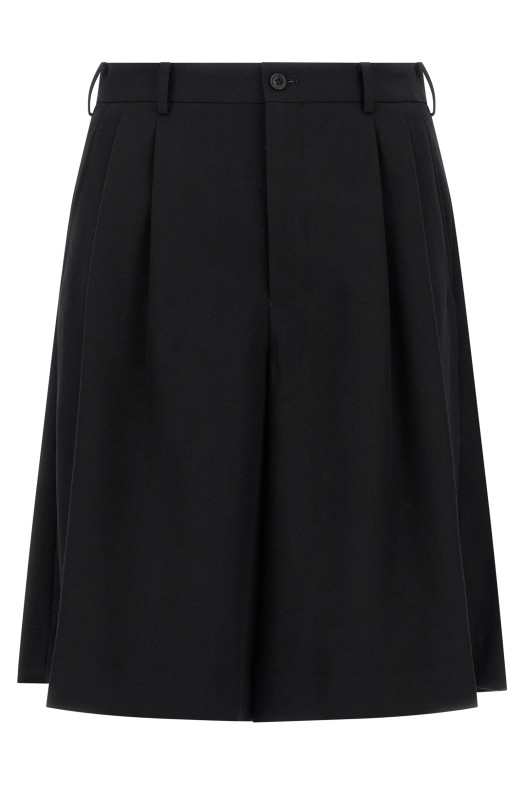Шерстяные бермуды Черный COMME DES GARÇONS HOMME PLUS PPP0511