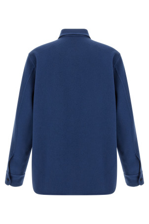 Double cloth overshirt Blue Double cloth overshirt Blue