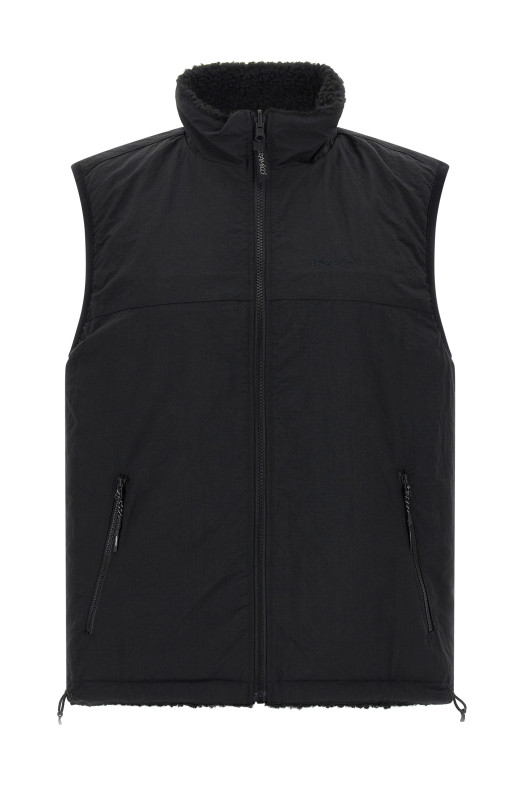 'Reversible Sherpa' vest Black
