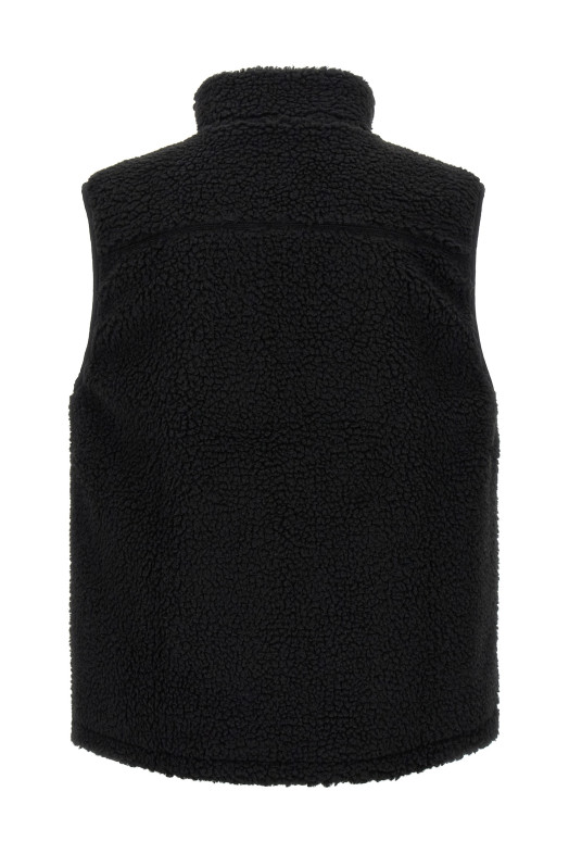 'Reversible Sherpa' vest Black