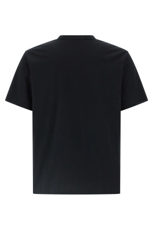 Футболка з логотипом Чорно-сіра COMME DES GARҪONS HOMME HPT1011 Футболка з логотипом Чорно-сіра COMME DES GARҪONS HOMME HPT1011